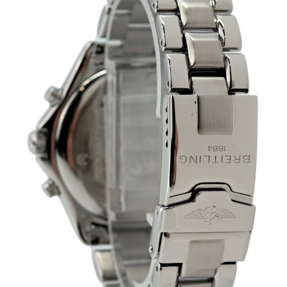 Breitling Men's 38mm Colt Chrono Ocean Blue Dial Chronograph SS Watch - Picture 3 of 7